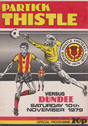 Partick Thistle v Dundee - League - 10.11.79