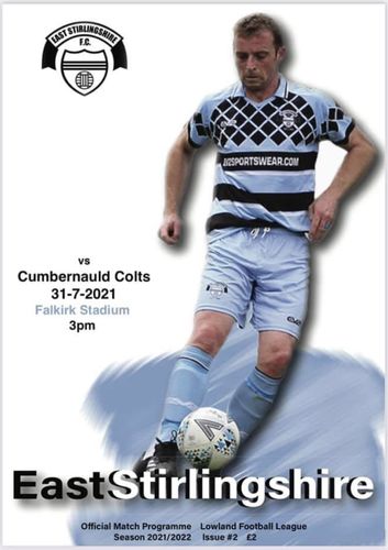East Stirlingshire v Cumbernauld Colts - League - 31.07.21