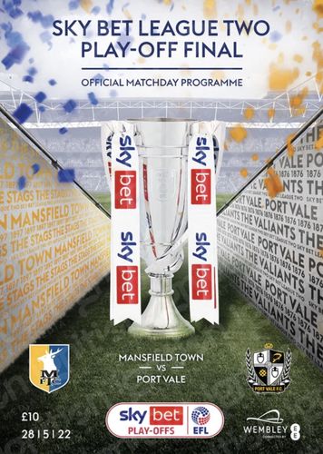 Mansfield Town v Port Vale - League Two Play-Off Final - 28.05.22