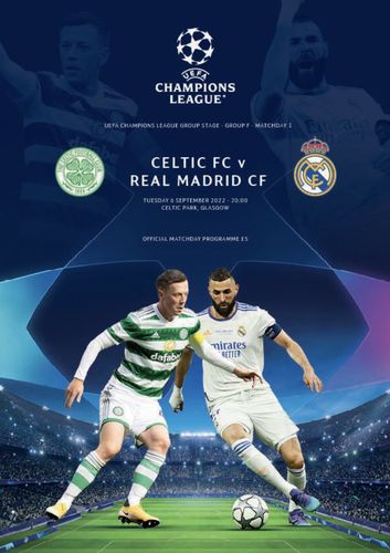 Celtic v Real Madrid - Champions League - 06.09.22