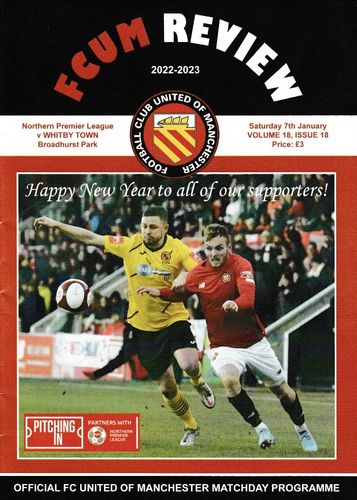 FC United of Manchester v Whitby Town - League - 07.01.23